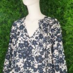 Túnica Manga Comprida com Flor