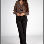 Pantalonas com purpurinas
